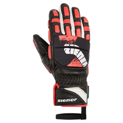 Lyžiarske Rukavice Ziener Lonos-z As® Pr Glove Junior Unisex Red - 2025/26