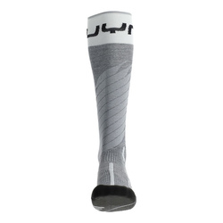 Lyžařské ponožky UYN Man Ski One Merino Socks Grey Melange/White - 2025/26
