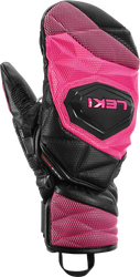 Lyžařské rukavice LEKI WCR Venom 3D Junior Mitt Pink - 2025/26