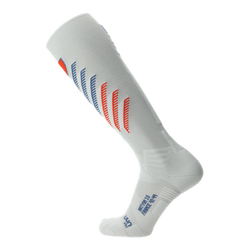 Lyžařské ponožky UYN Natyon 3.0 France White - 2025/26