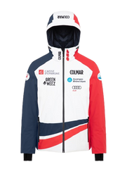 Pánská lyžařská bunda Colmar Replica Ski Jacket White/Navy Blu/Bright Red - 2025/26