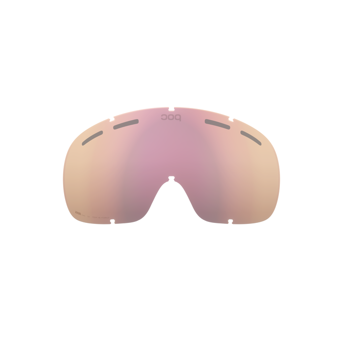 Sklo do brýlí POC Fovea Mid Race Lens Clarity Intense/Partly Sunny Orange - 2025/26