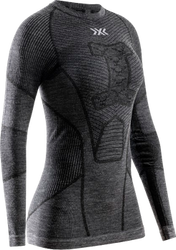 Funkční triko X-bionic Symbio Merino Shirt LS WMN Rhino Grey - 2024/25