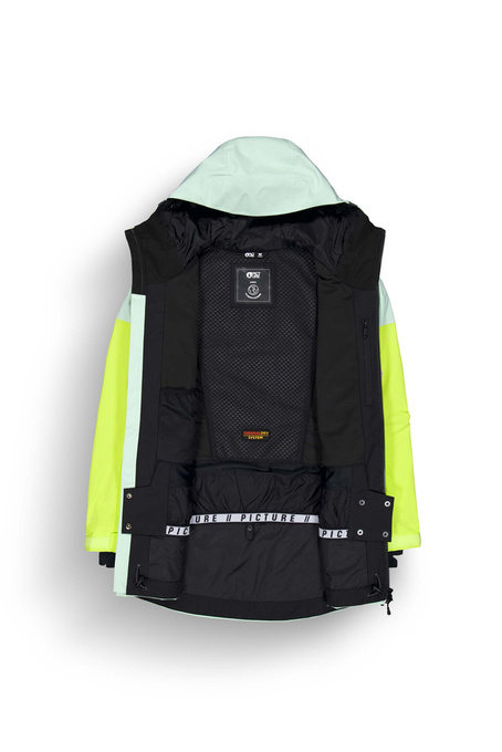 Snowboardová bunda Picture Haakon Silt Green-Orchid Acid - 2024/25 