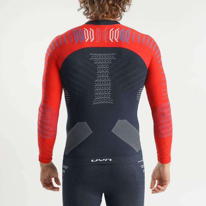 Funkční triko UYN Natyon 3.0 Great Britain UW Shirt LG SL.Turtle New Neck - 2025/26
