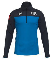 Fleecová Mikina Kappa 6CENTO 687BK ITA Blue Brilliant/Blu - 2024/25