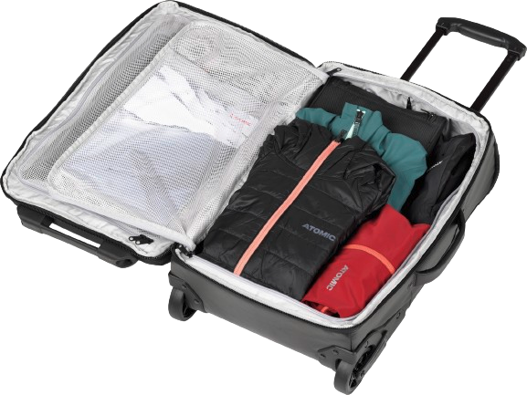 Cestovní taška Atomic Cabin Trolley Black/Black – 2024/25