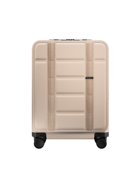 Cestovní kufr Db Ramverk Front Access Carry-on Fogbow Beige - 2024/25