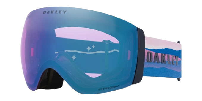 Lyžiarske okuliare Oakley Flight Deck Pro L Mikaela Shiffrin Sig/Prizm Snow Iced Iridium + Additional lens Prizm Snow Sapphire Iridium - 2025/26