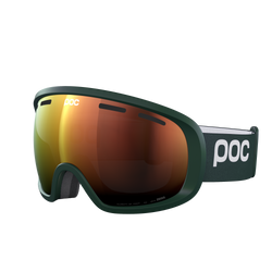 Lyžařské brýle POC Fovea Pargasite Green/Partly Sunny Orange - 2025/26