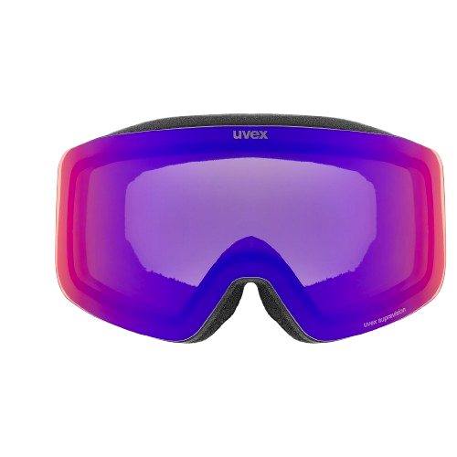 Lyžařské brýle Uvex PWDR FM Black Matt/Mirror Ruby - 2025/26