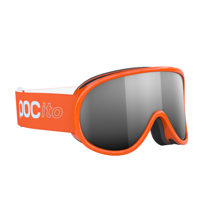 Lyžařské brýle POC Pocito Retina Fluorescent Orange/Partly Sunny Silver - 2025/26