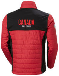 Péřová bunda Helly Hansen World Cup Insulator Jacket Red - 2023/24