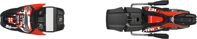 Sjezdové vázání  Marker Xcomp 18 Black Flo Red - 2024/25