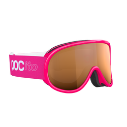 Lyžařské brýle POC Pocito Retina Fluorescent Pink/Partly Sunny Light Orange - 2025/26