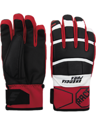 Lyžařské rukavice ENERGIAPURA Race Black/Optical White/Red - 2022/23