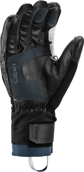 Lyžařské rukavice LEKI Hevon Pro 3D Black/Marine - 2025/26