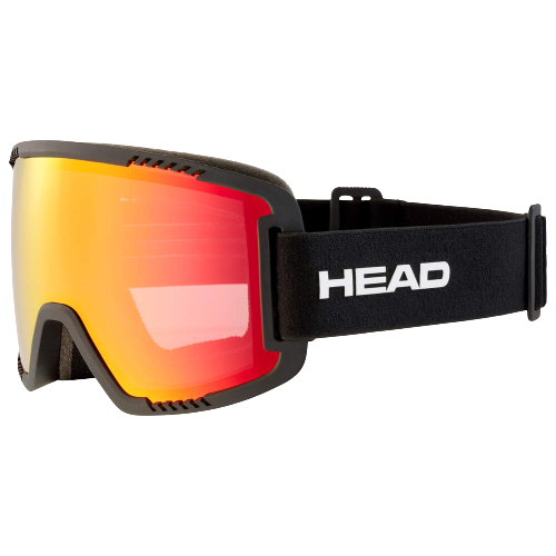 Lyžařské brýle HEAD Contex Red Black - 2025/26