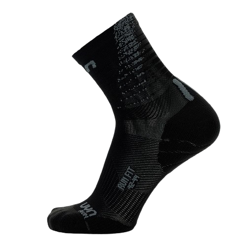 Bežecké ponožky UYN Man Run Fit Socks Black/Mouse