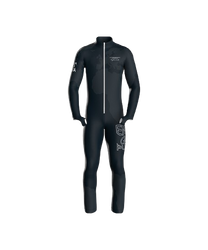 Lyžiarska kombinéza Energiapura Globe Black (non insulated, light padded) - 2024/25