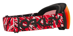 Lyžařské brýle Oakley Flight Deck L Red Eddie/Prizm Snow Torch Iridium - 2025/26