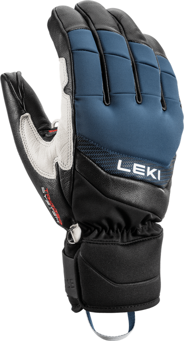 Lyžařské rukavice LEKI Griffin Base 3D Black/Marine - 2024/25