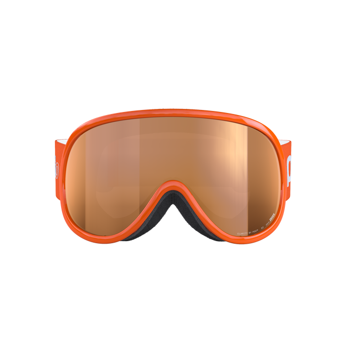 Lyžařské brýle POC Pocito Retina Fluorescent Orange/Partly Sunny Light Orange - 2025/26