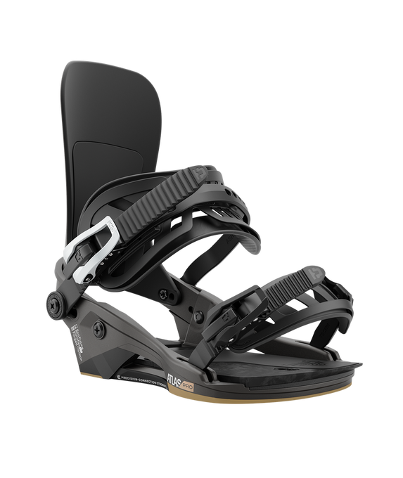 Vázání na Snowboard Union Atlas Pro Metalic Black - 2024/25