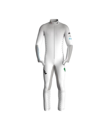 Lyžařská kombinéza Energiapura Master White (non insulated, padded) - 2024/25