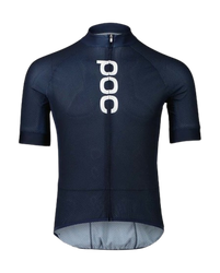 Cyklistický dres POC M's Essential Road Logo Jersey  Calcite Blue/Dark Calcite Blue - 2024