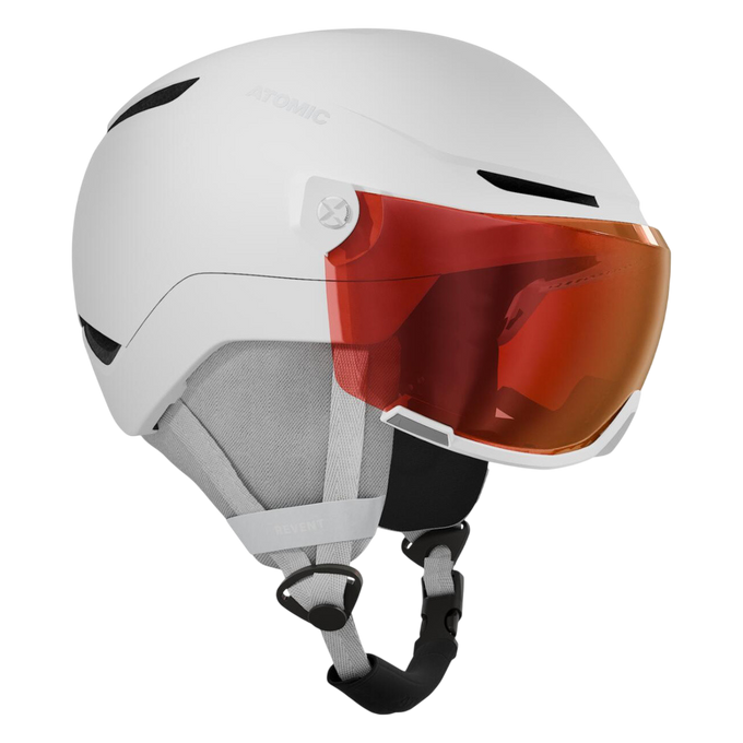  Lyžařská helma Atomic Revent Visor JR White Heather - 2025/26