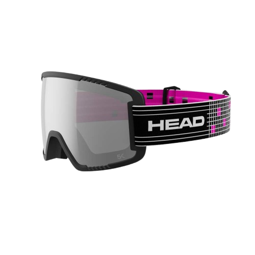 Lyžařské brýle HEAD Contex Pro 5K Race Chrome/VIS + náhradní zorníky - 2025/26