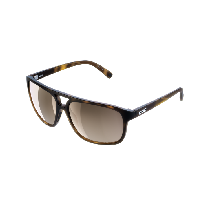 Sluneční brýle POC Will Tortoise Brown/Clarity Trail/Partly Sunny Silver