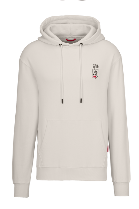 Mikina s kapucí Van Deer Essential Hoodie Off White - 2025/26