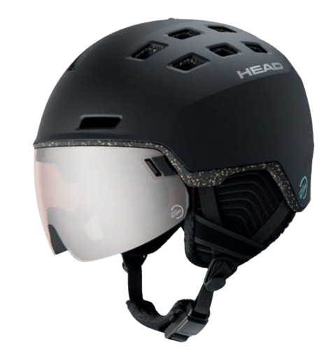 Lyžařská helma HEAD Radar Rethink Black - 2025/26