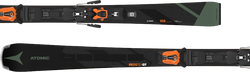 Sjezdové lyže Atomic Redster Q7 Revoshock C + MI 12 GW Black/Orange - 2025/26