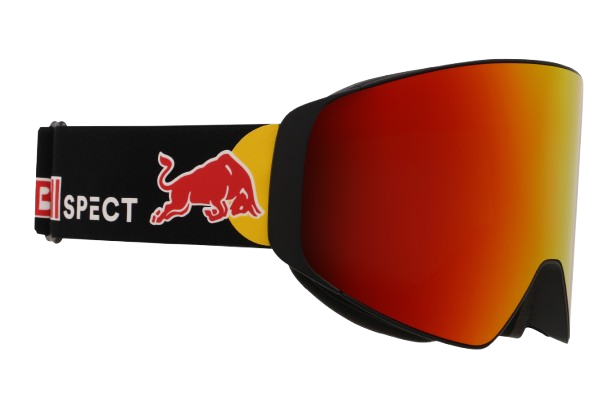 Lyžařské brýle Red Bull Spect Jam Black/Orange With Red Mirror + Přídavné zasklení: - 2025/26