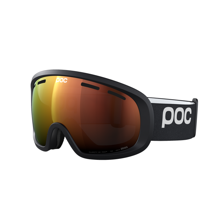 Lyžařské brýle POC Fovea Mid Uranium Black/Partly Sunny Orange - 2025/26