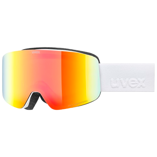 Lyžařské brýle Uvex PWDR FM White Matt/Mirror Rainbow - 2025/26