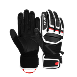 Lyžařské rukavice Reusch Pro RC Black/White/Fire Red - 2024/25