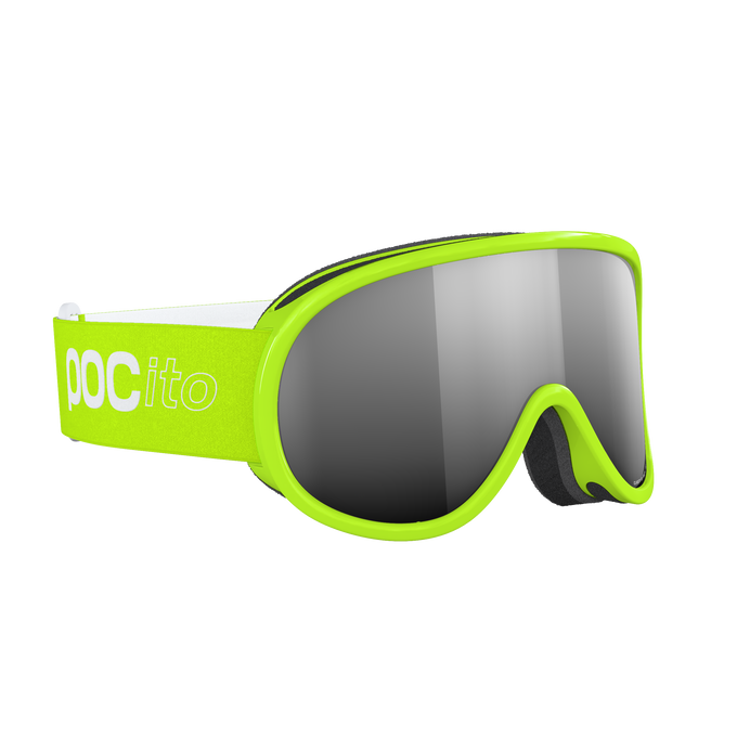 Lyžařské brýle POC Pocito Retina Fluorescent Yellow/Green/Partly Sunny Silver - 2025/26