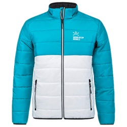 Izolační bunda HEAD Race Kinetic Jacket Junior Blue/White - 2025/26