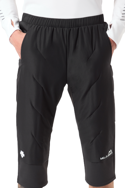 Softshellové kalhoty Descente SHybrid Middle Pants Black - 2023/24