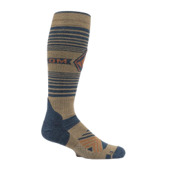Lyžařské ponožky Volcom Horizon Wool Blend OTC Sock Chestnut Brown - 2024/25