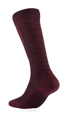 Lyžařské ponožky Sidas Ski Expert Lady Burgundy - 2025/26