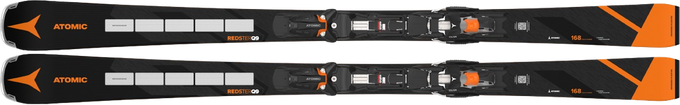 Sjezdové lyže Atomic Redster Q9 Revoshock S Black/Orange 2024/25