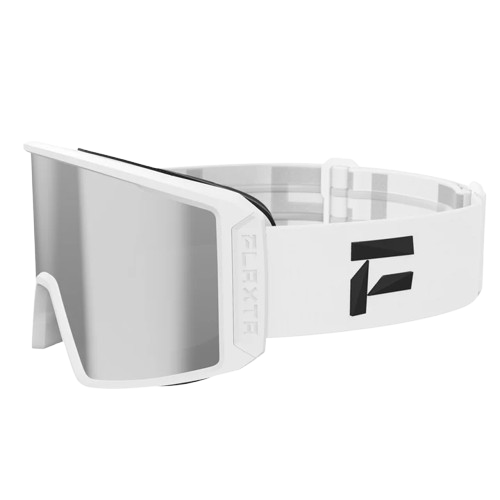 Lyžařské brýle Flaxta Evoke White/Silver - 2025/26