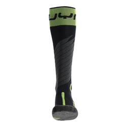 Lyžařské ponožky UYN Man Ski One Merino Socks Black/Lime - 2025/26
