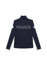 Dámský polar Colmar Full Zip Stretch Fleece White/Blue - 2025/26