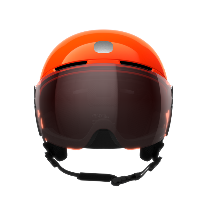 Lyžiarska helma POC POCito Obex Visor Fluorescent Orange - 2025/26